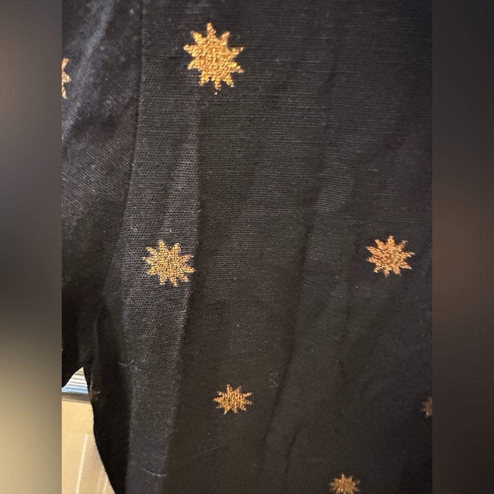 NWT Danae Black and Gold Dress - Picture 6 of 9
